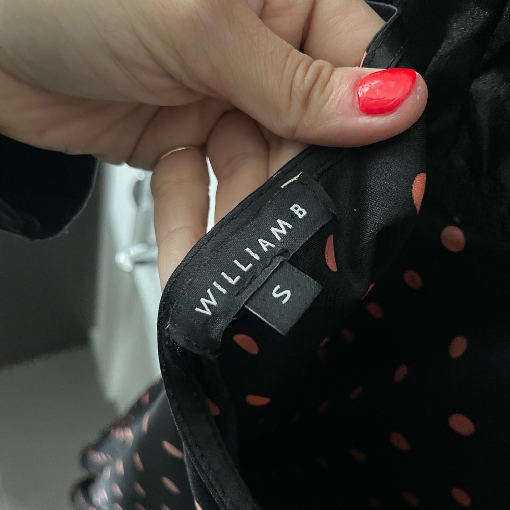 William B Polka Dot Dress Size Small - Picture 6 of 6
